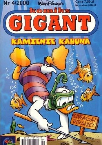 Komiks Gigant 4/2000: Kamienie Kahuna - Redakcja magazynu Kaczor Donald