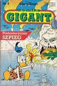 Komiks Gigant 4/93: Prehistoryczny szpieg - Walt Disney