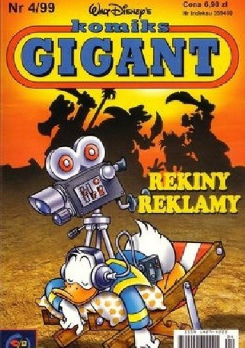 Komiks Gigant 4/99: Rekiny reklamy - Walt Disney