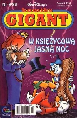 Komiks Gigant 9/98: W księżycową jasną noc - Walt Disney