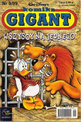 Komiks Gigant 9/99: Wszyscy na jednego - Walt Disney