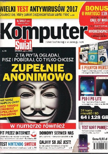 Komputer Świat 5/2017 (408) kwiecień 2017 - Redakcja miesięcznika Komputer Świat