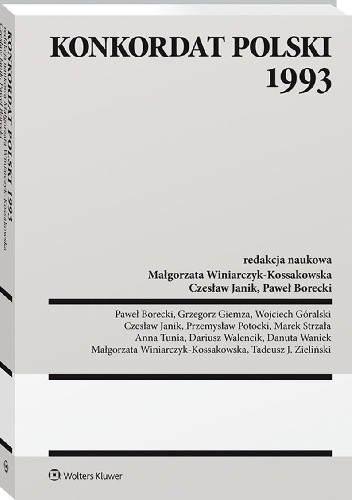 Konkordat polski 1993 - Małgorzata Winiarczyk-Kossakowska
