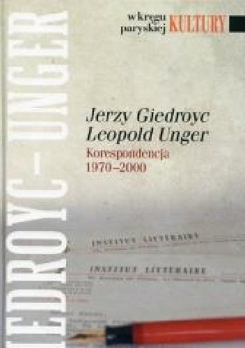 Korespondencja 1970-2000 - Jerzy Giedroyć