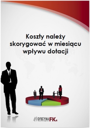 Koszty należy skorygować w miesiącu wpływu dotacji - Bogdan Świąder