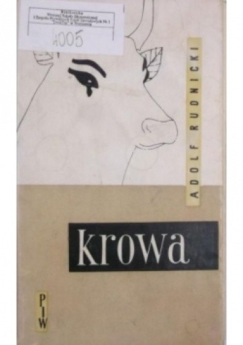 Krowa - Adolf Rudnicki