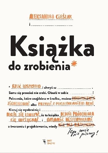 Książka do zrobienia - Aleksandra Cieślak