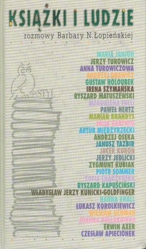Książki i ludzie: Rozmowy Barbary N. Łopieńskiej - Barbara Łopieńska