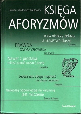 Księga aforyzmów - Danuta Masłowska