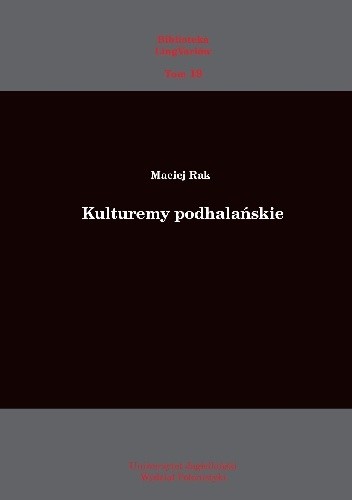 Kulturemy podhalańskie - Maciej Rak