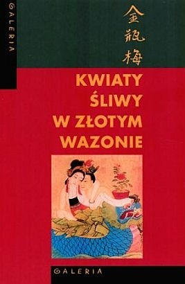 Kwiaty śliwy w złotym wazonie - Lanling Xiaoxiao Shen