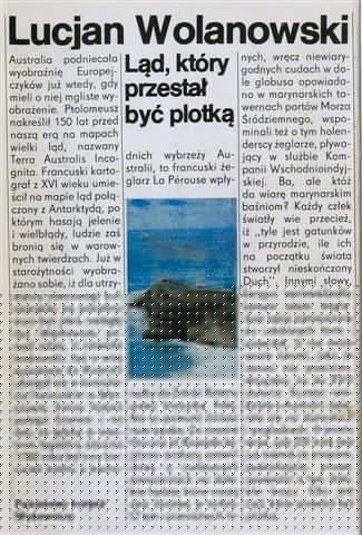 Ląd, który przestał być plotką - Lucjan Wolanowski