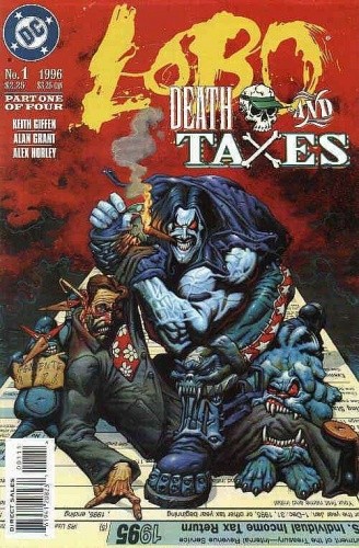 Lobo: Śmierć i podatki - Alex Horley
