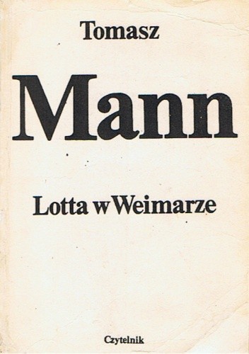 Lotta w Weimarze - Thomas Mann