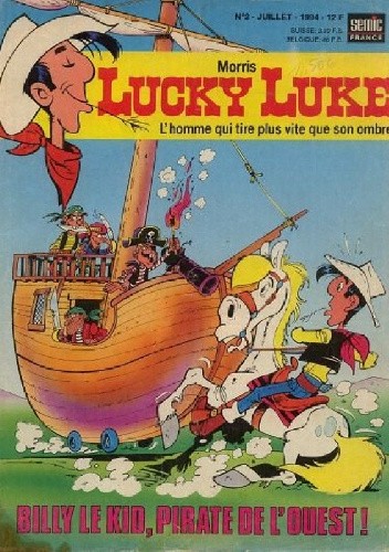 Lucky Luke - Billy le Kid, pirate de l'Ouest - Morris