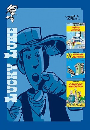 Lucky Luke integral #3 - W górę Missisipi (16); Na tropie Daltonów (17); W cieniu wież wiertniczych (18) - René Goscinny