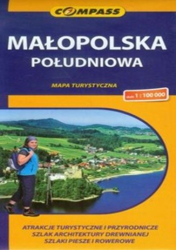 Małopolska Południowa. Mapa turystyczna Compass 1:100 000 - Roman Trzmielewski