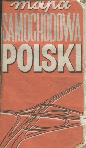 Mapa samochodowa Polski - praca zbiorowa