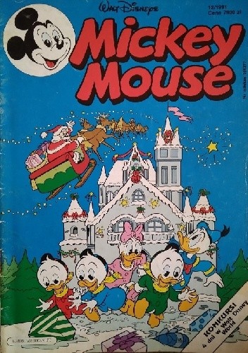 Mickey Mouse 12/1991 - Walt Disney
