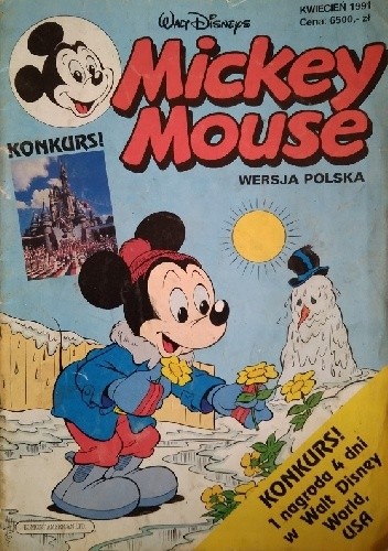 Mickey Mouse 4/1991 - Walt Disney