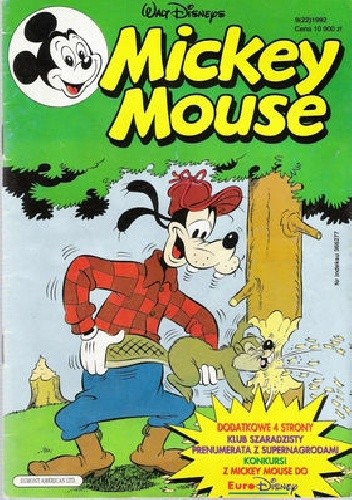 Mickey Mouse 9/1992 - Walt Disney