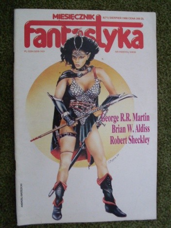 Miesięcznik Fantastyka 71 (8/1988) - Andrzej Sapkowski