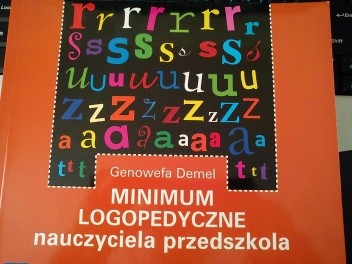 Minimum logopedyczne nauczyciela przedszkola - Genowefa Demel