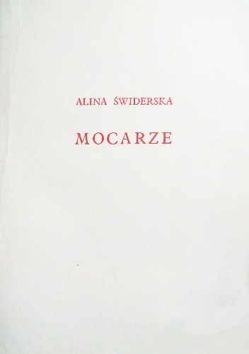 Mocarze - Alina Świderska