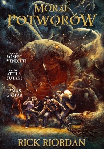 Morze potworów. Powieść graficzna - Rick Riordan