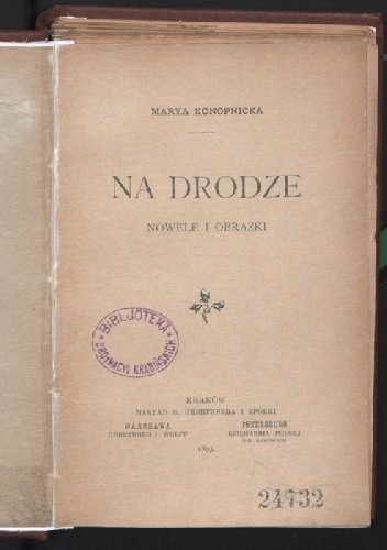 Na drodze. Nowele i obrazki - Maria Konopnicka