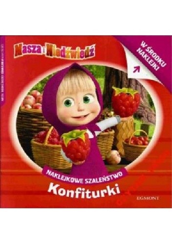 Naklejkowe szaleństwo nr 174. Masza i Niedźwiedź. Konfiturki - Oleg Kuzovkov