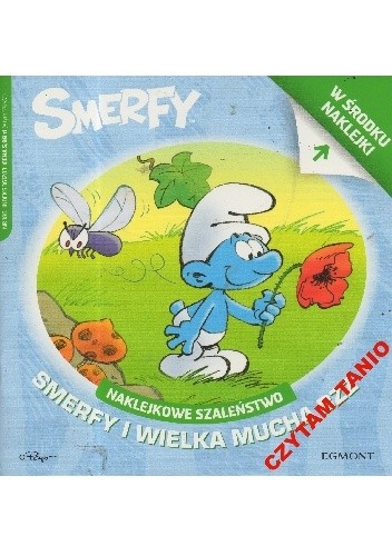 Naklejkowe szaleństwo nr 186. Smerfy i wielka mucha Bzz - Peyo