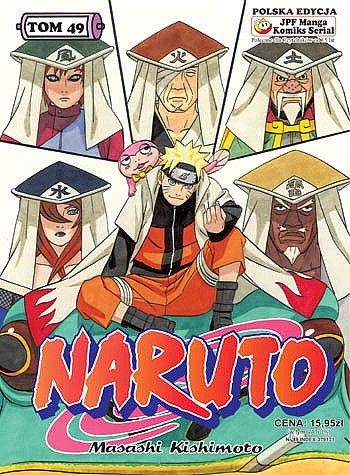 Naruto tom 49 - Spotkanie pięciu Kage - Masashi Kishimoto