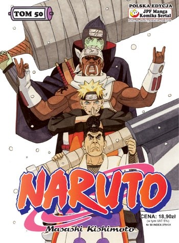 Naruto tom 50 - Zacięta walka w wodnym więzieniu - Masashi Kishimoto