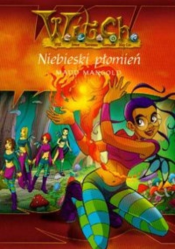 Niebieski płomień - Mangold Maud