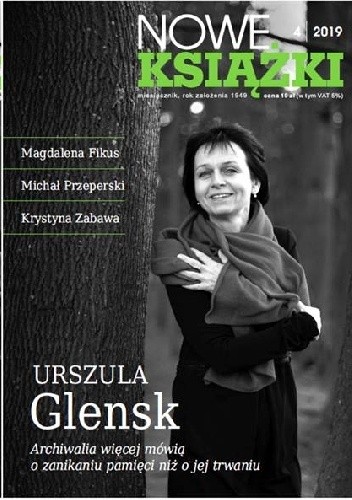 Nowe Książki nr 4 /2019 - Urszula Glensk
