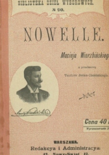 Nowelle - Maciej Wierzbiński