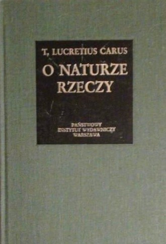 O naturze rzeczy - Lukrecjusz
