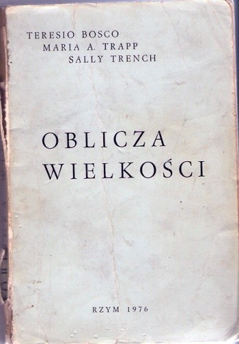 Oblicza wielkości - Teresio Bosco