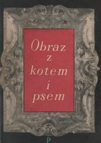 Obraz z psem i kotem - Adolf Rudnicki