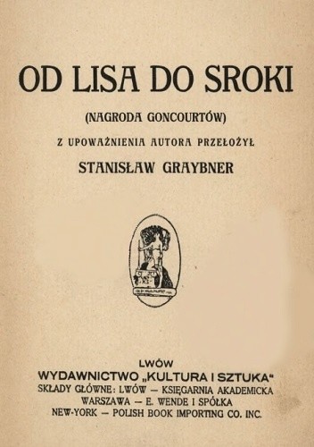 Od lisa do sroki - Louis Pergaud