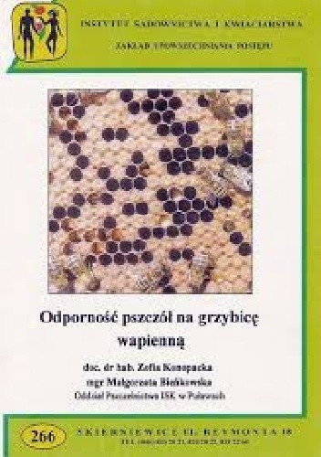 Odporność pszczół na chorobę wapienną - Zofia Konopacka