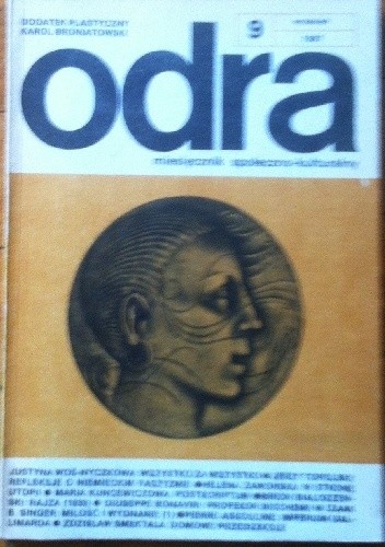 Odra. Miesięcznik społeczno-kulturalny nr 9, wrzesień 1987 - praca zbiorowa