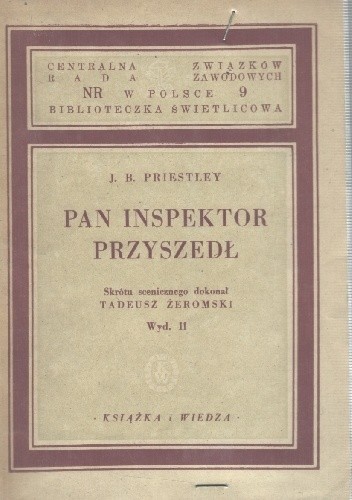 Pan inspektor przyszedł - J.B. Priestley