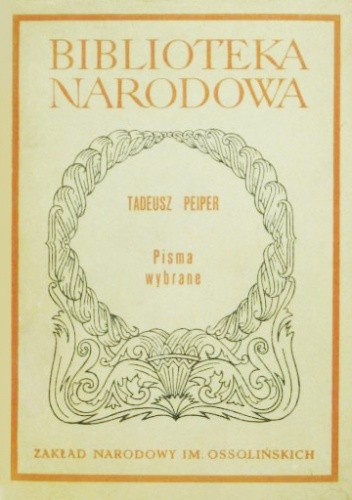 Pisma wybrane - Tadeusz Peiper