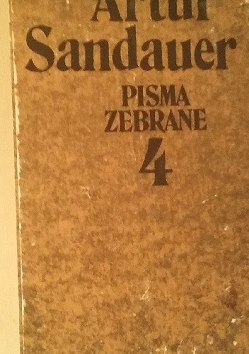 Pisma zebrane, tom 4 - Artur Sandauer