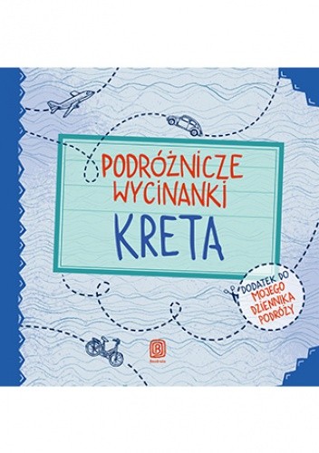 Podróżnicze wycinanki. Kreta. Wydanie 1 - Agnieszka Krawczyk