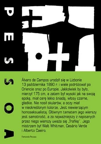 Poezje zebrane Álvaro de Campos - Fernando Pessoa