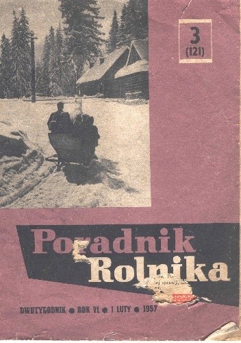 Poradnik Rolnika, 3 (121) - Józef Kiercz