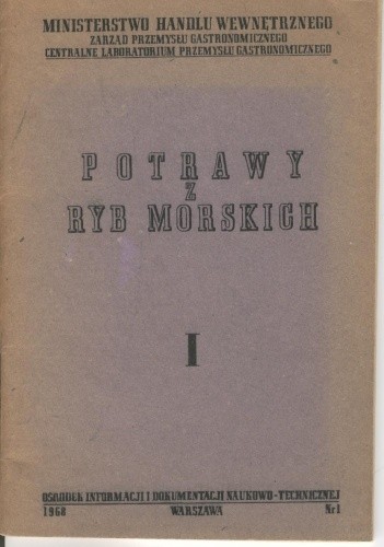 Potrawy z ryb morskich część I - Kazimierz Tuzin